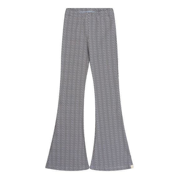 Be flared leopard blue & brown Navy Natural