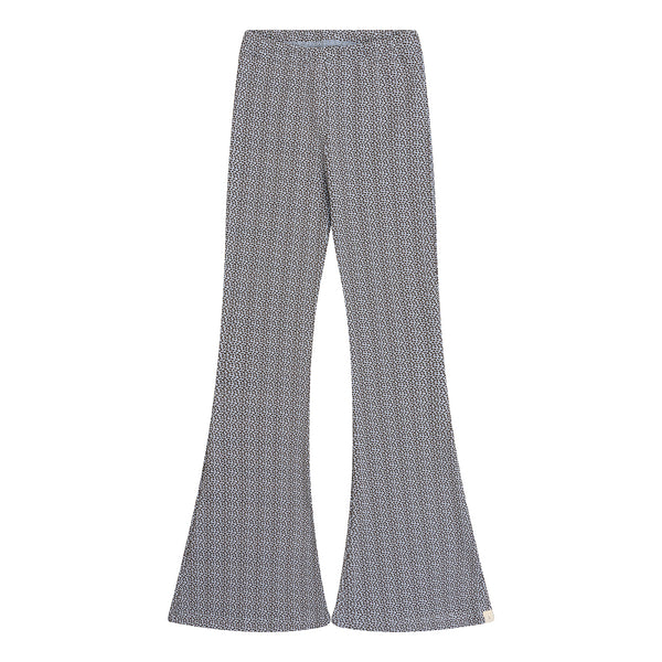 Be flared leopard blue & brown Navy Natural