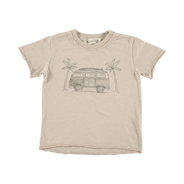 Van T-shirt sand Dear Mini