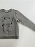 Mads sweatshirt grey dawn Gro Company