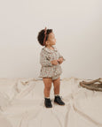 Romper vintage floral Rylee & Cru