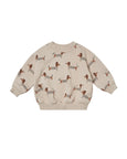 Relaxed sweatshirt dachshund Rylee & Cru