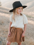 Mini skirt rust Rylee & Cru