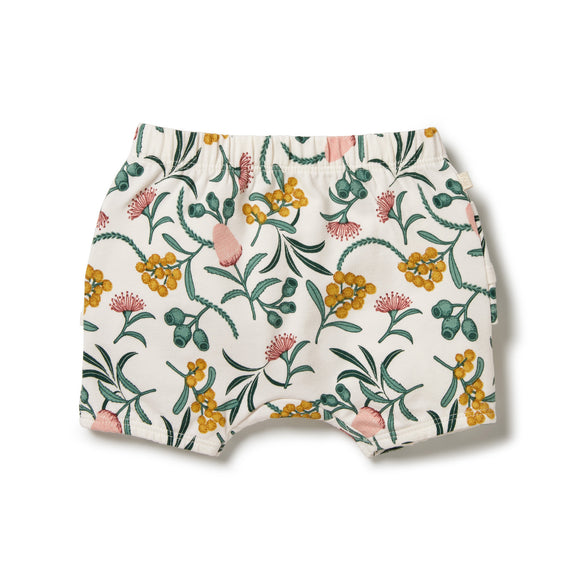 Organic ruffle shorts nixie fleur