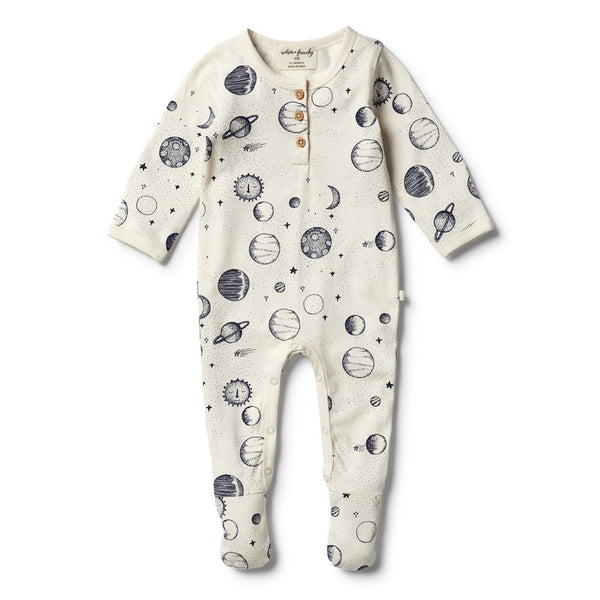 Organic star gazing growsuit Wilson & Frenchy