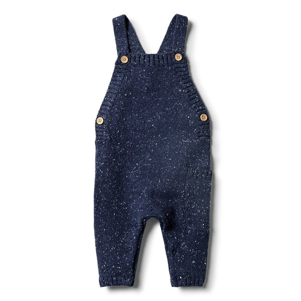 Twilight blue knitted overall Wilson & Frechy