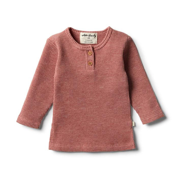 Peachy waffle top Wilson & Frenchy