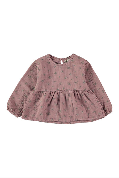 Flora blouse dusty rose Dear Mini
