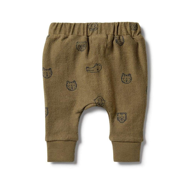 Frenchy terry slouch pant little faces Wilson & Frenchy