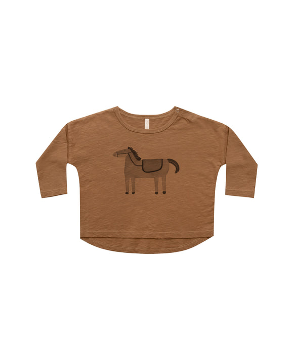 Horse longsleeve shirt Rylee & Cru