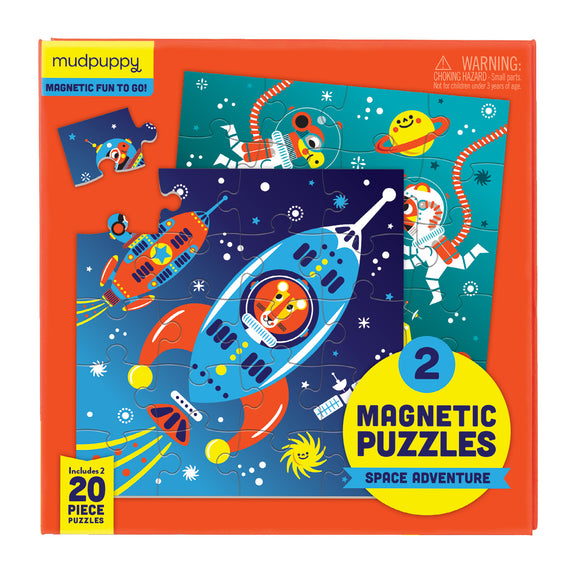 Magnetic puzzle space adventure Mudpuppy
